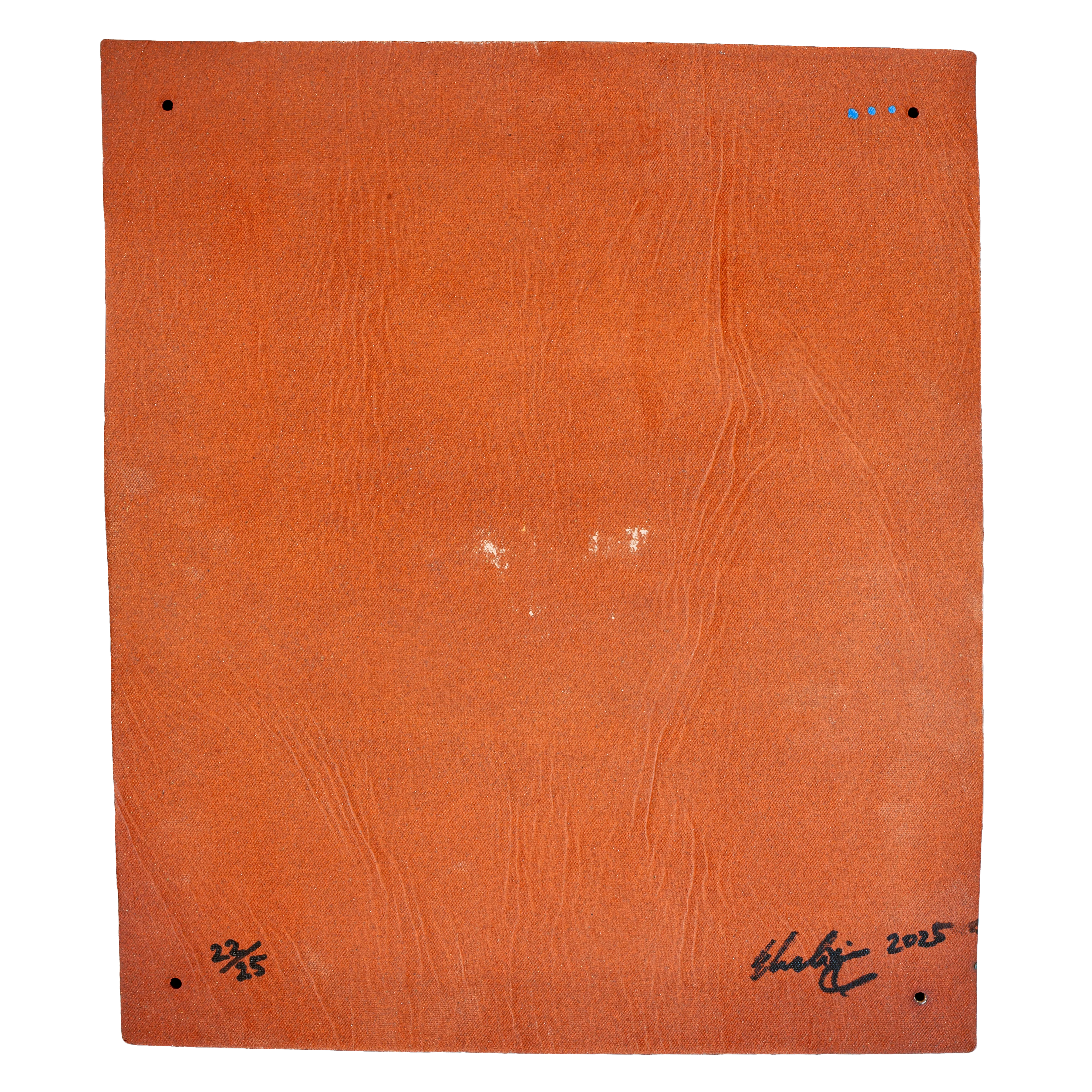 Tile #22 — back, numbered 22/25