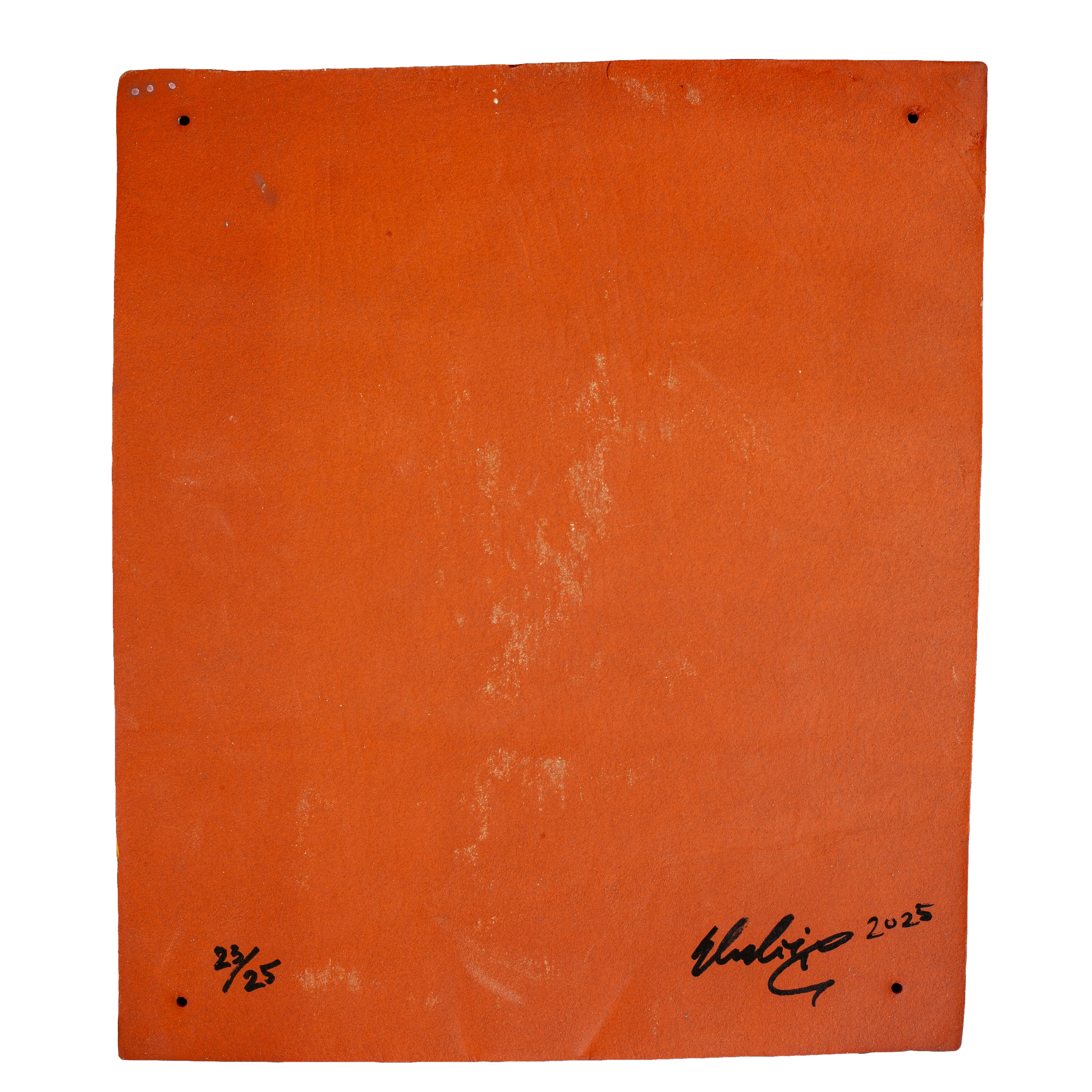 Tile #23 — back, numbered 23/25