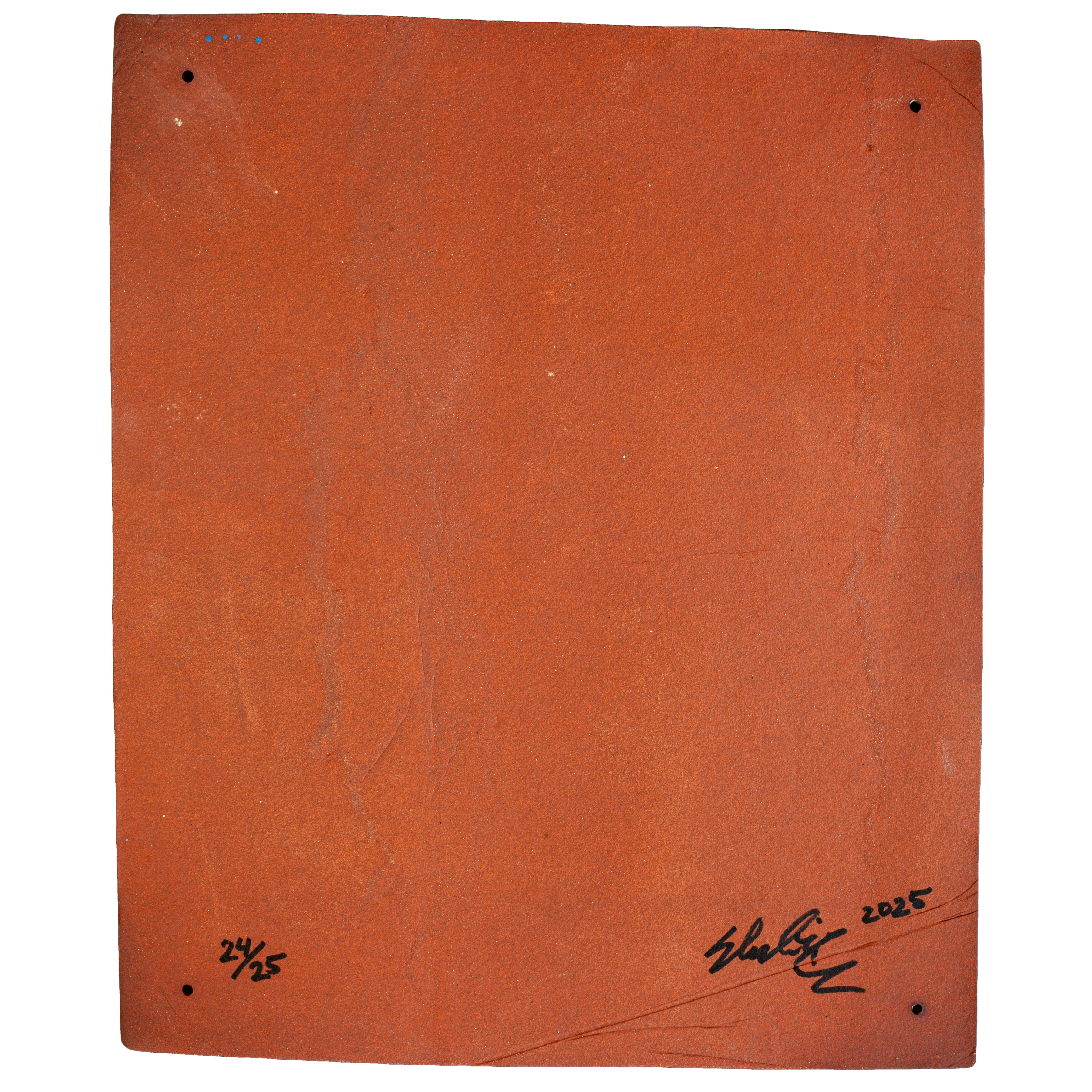 Tile #24 — back, numbered 24/25