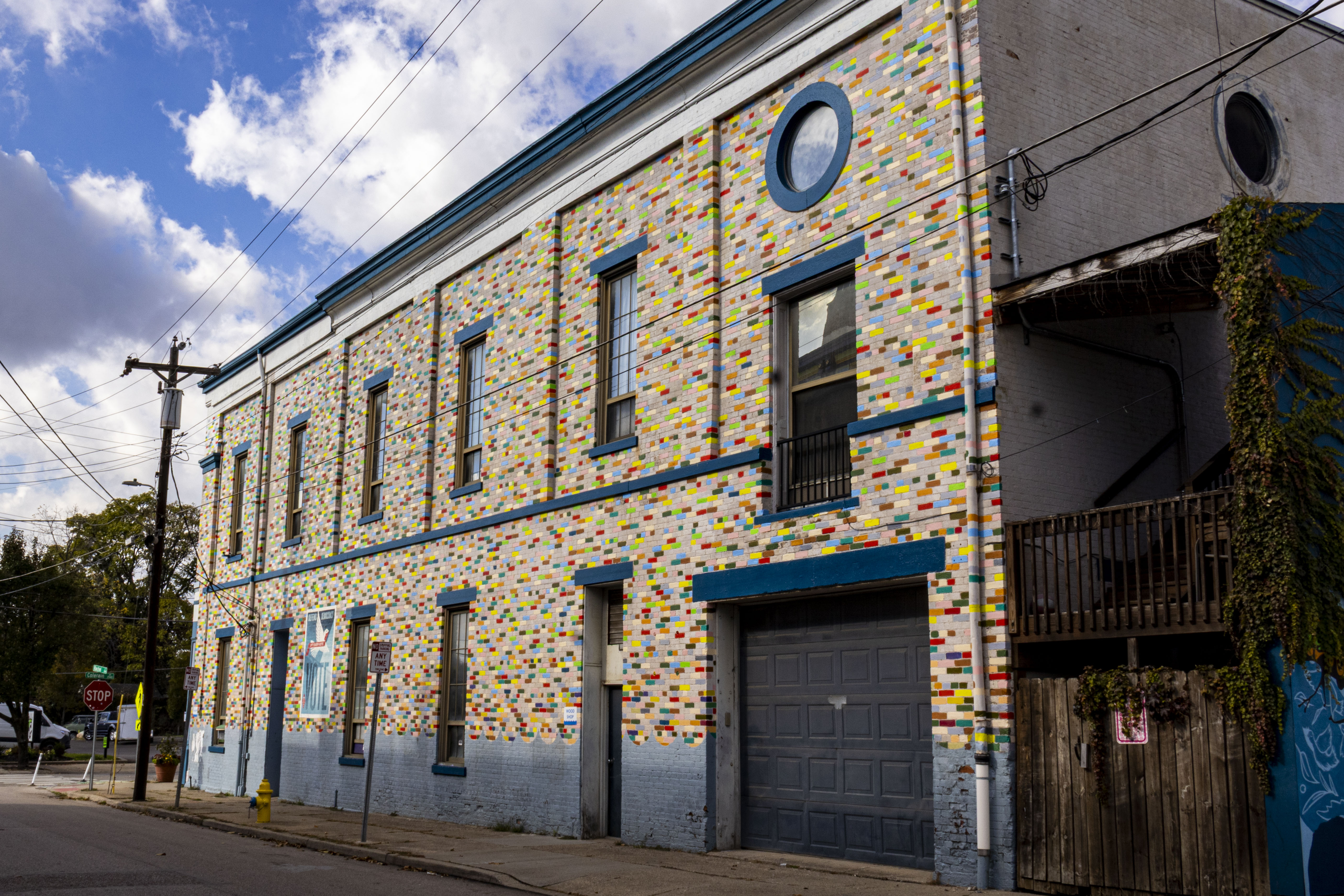 Wave Pool building in Camp Washington, Cincinnati